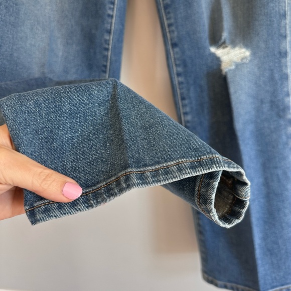 Joe’s Jeans NWT $159 High Rise Kenina Wide Leg Crop Flawless Jeans 28 - Picture 8 of 11